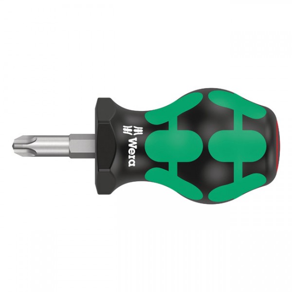 WERA Tools Stubby screwdriver for Phillips screws PH3 Series 350 - Phillips screws