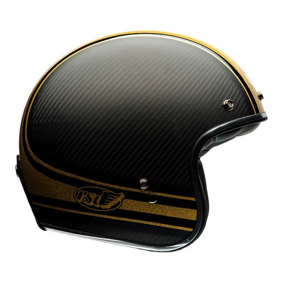 BELL Custom 500 Carbon RSD Bomb Motorcycle Helmet