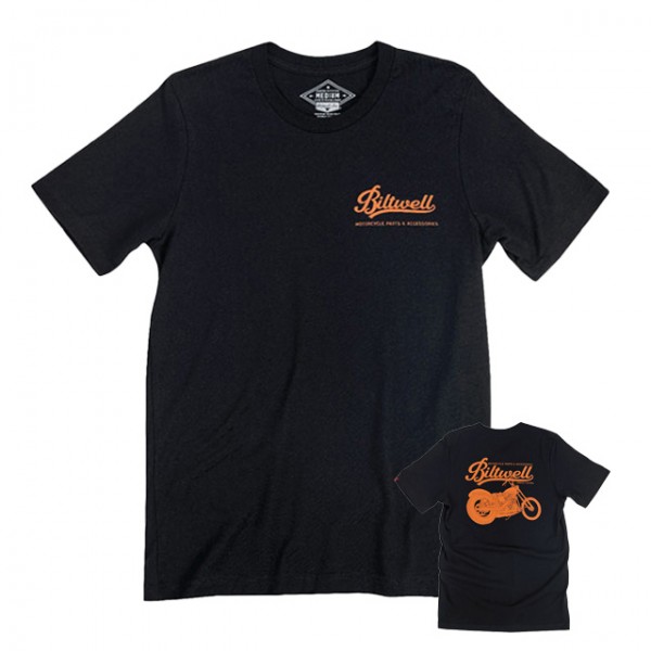 BILTWELL T-Shirt Swingarm in black | 24Helmets.de