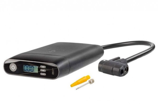 M-WAVE Air Pump Elumatik USB Accumulator Mini Pump - black
