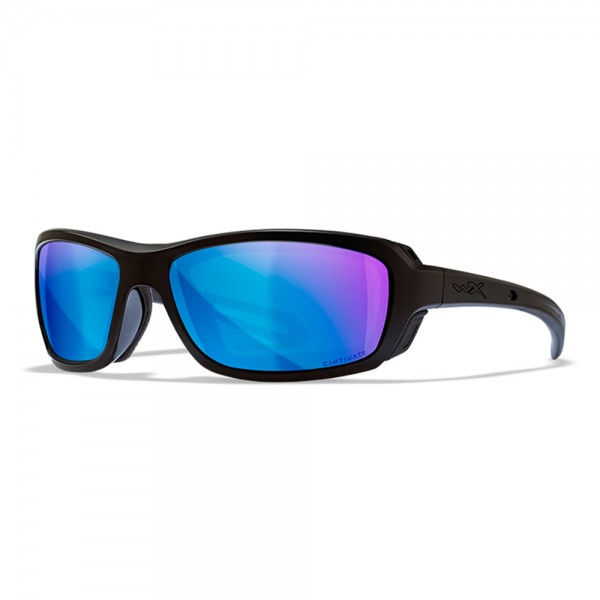 Wiley X Sunglasses Wave Captivate Blue Mirror