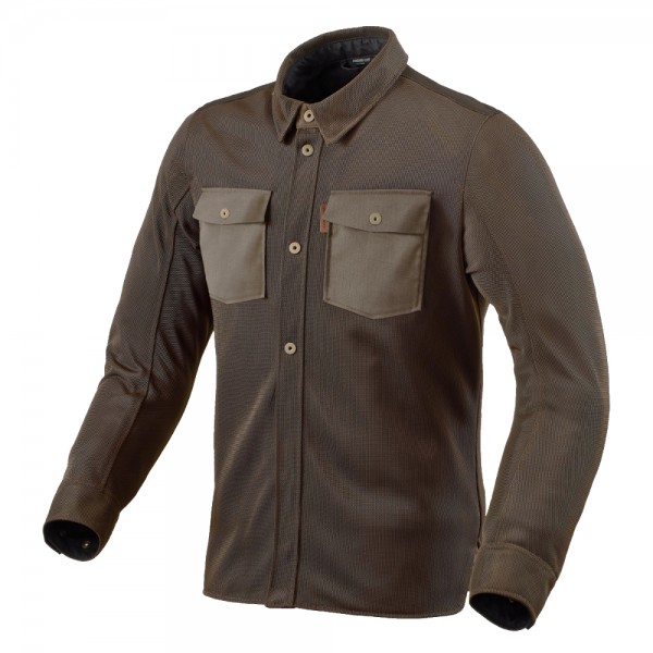 REV'IT overshirt Tracer Air 2 in brown