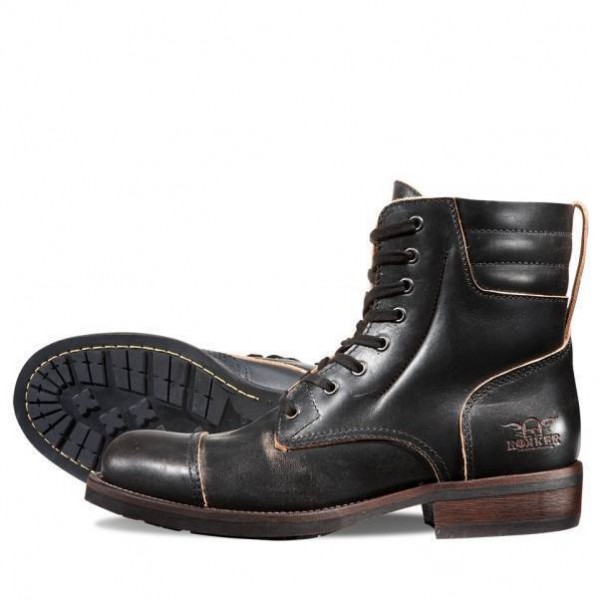 ROKKER Boots - &quot;Urban Racer 8 inches&quot; - Motorradstiefel - schwarz