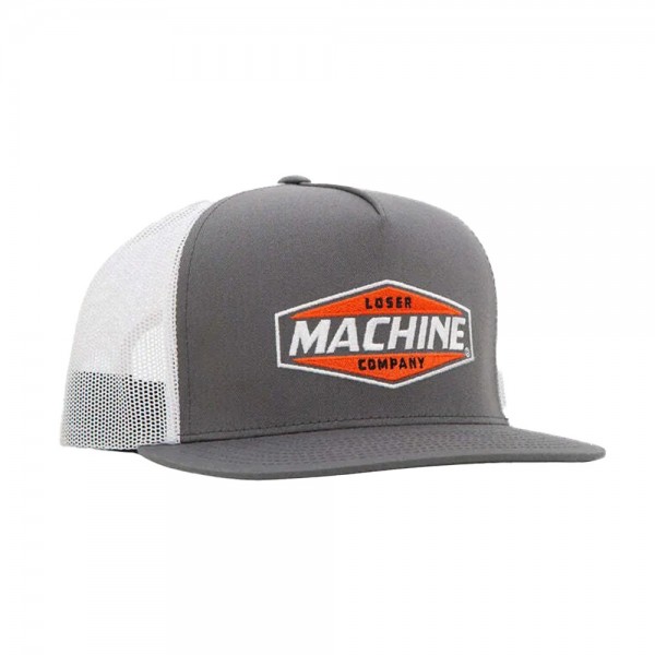Loser Machine Company Hat Thomas grey white