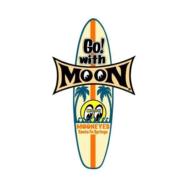 Mooneyes Surfboard Sticker