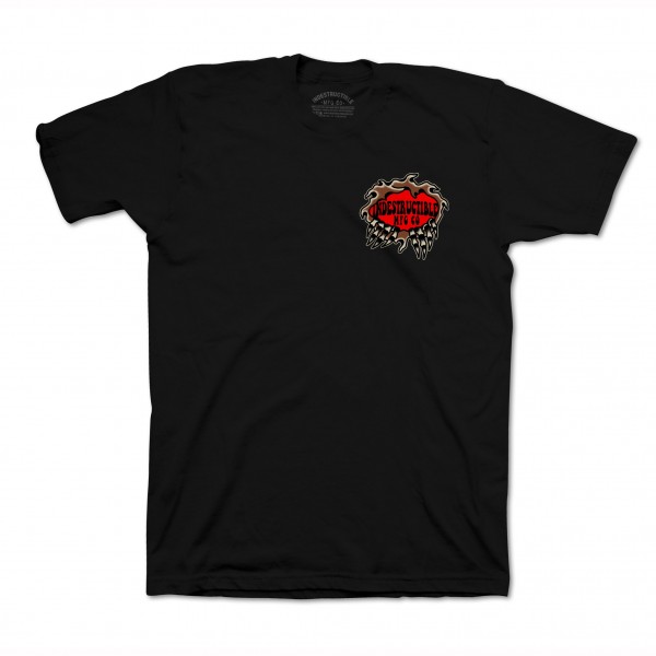 INDESTRUCTIBLE MFG T-Shirt Skull Ripper Black