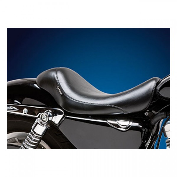 LEPERA Sitz Silhouette solo seat. Smooth - 07-09 XL with 3.3 gallon fuel tank (NU)