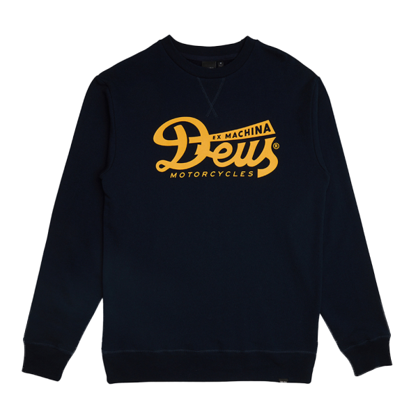 Deus Ex Machina Sweatshirt Relief Navy