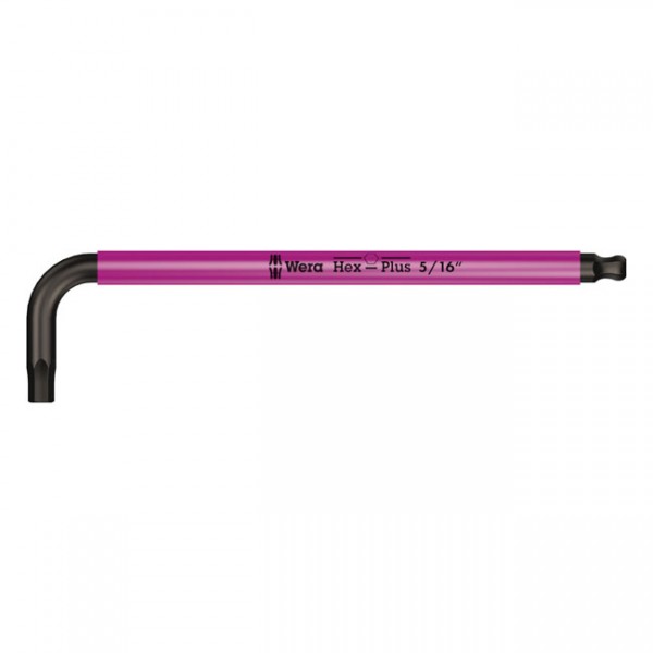 WERA Tools hex key multicolor pink US sizes 5/16&quot; - 5/16&quot; socket head bolts