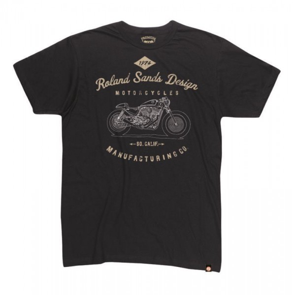 ROLAND SANDS T-Shirt MFG - black