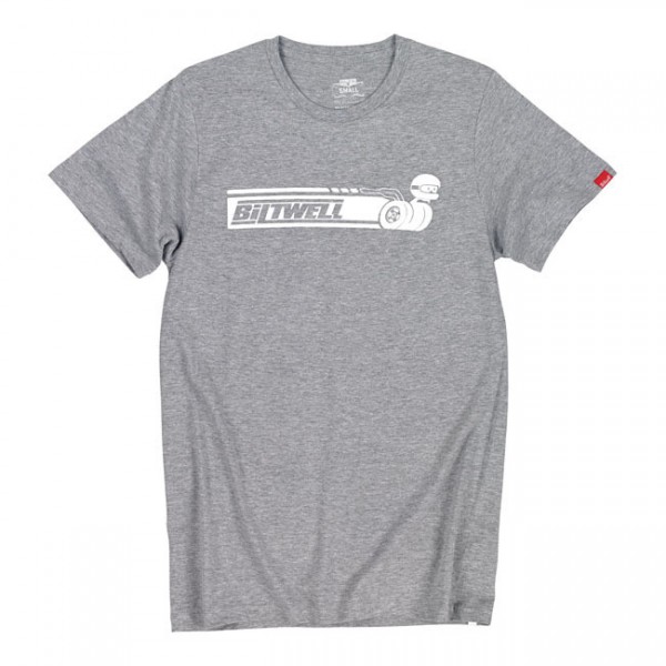 BILTWELL T-Shirt - &quot;Speedy&quot; - grau