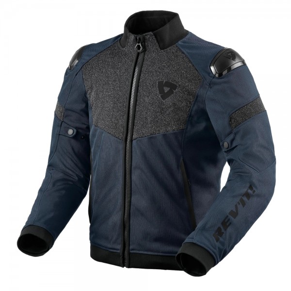 REV'IT jacket Action H2O in black and dark blue