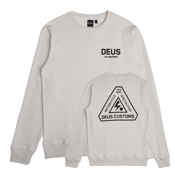 DEUS EX MACHINA Sweatshirt Rasco vintage white