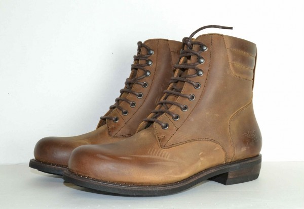 ROKKER Motorcycle Boots Frisco Racer 8&quot; - brown