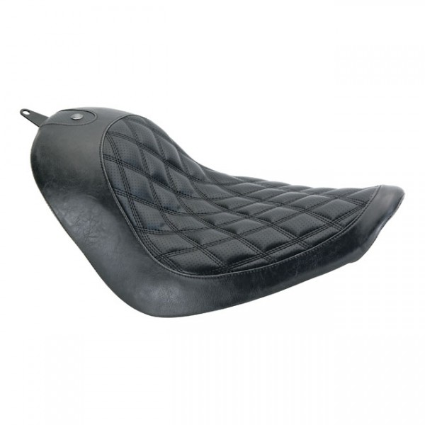 ROLAND SANDS Sitz Boss solo seat. Black - 06-17 Softail with 200mm tire (NU)
