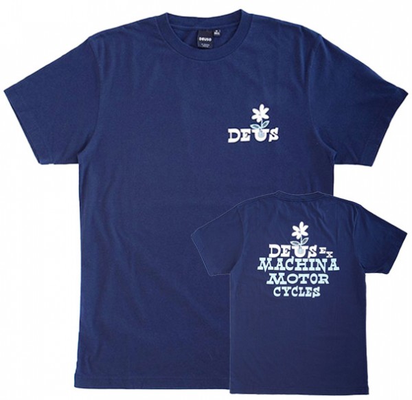 DEUS EX MACHINA T-Shirt Sprung Tee in Blau