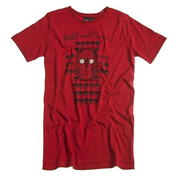 HOLY FREEDOM T-Shirt - &quot;Skull Red&quot; - rot