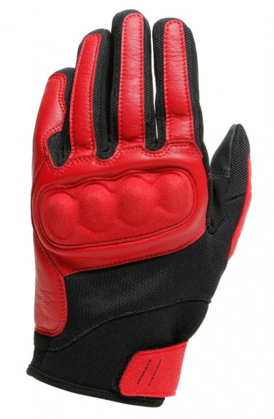 DAINESE 72 Handschuhe Sabha - pompeian red &amp; tap shoe