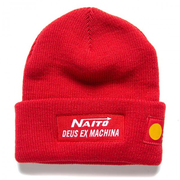 DEUS EX MACHINA hat Naito Beanie in red
