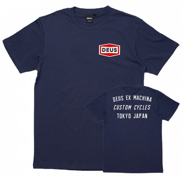 DEUS EX MACHINA T-Shirt Speed Stix Tee in Blau