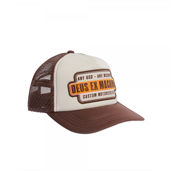 DEUS EX MACHINA Hat Grip Tape Trucker Brown Combo