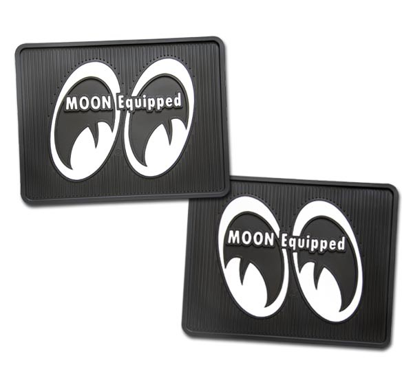 MOONEYES Rubber Utility Mats MOON Equipped