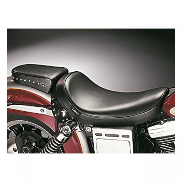 LEPERA Sitz Sanora solo seat. Smooth with skirt - 04-05 Dyna (excl. FXDWG) (NU)