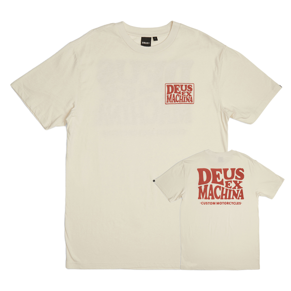 DEUS EX MACHINA T-Shirt County Vintage Weiß