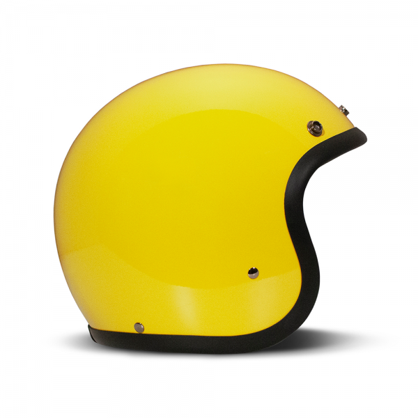 DMD Open Face Helmet Vintage Yellow