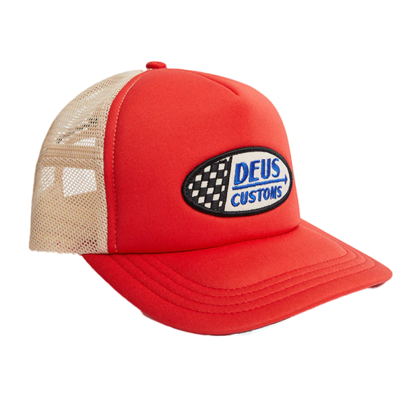 Deus Ex Machina Hat Flags Trucker Red