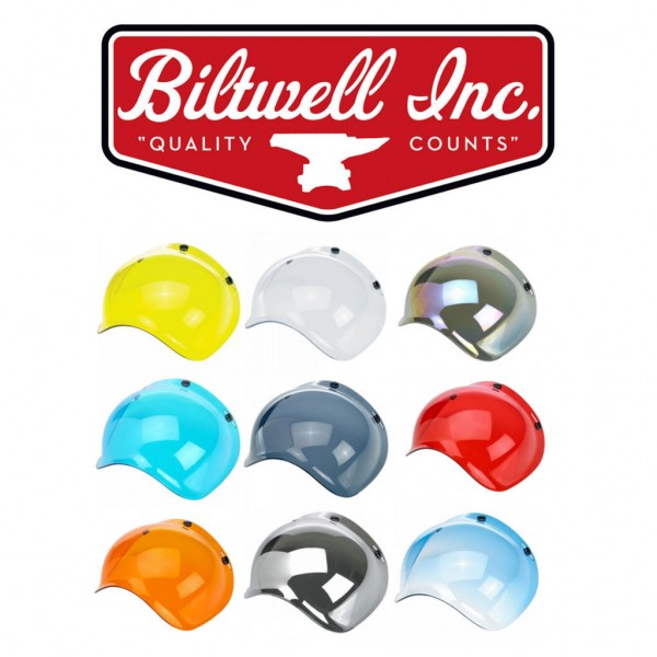 Biltwell Gringo S Motorcycle Helmet Flip Up Flat Shield Visor Red Gradient