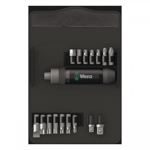 WERA Tools impact driver kit - Phillips, slotted, Hex (allen) and Torx® screws and bolts