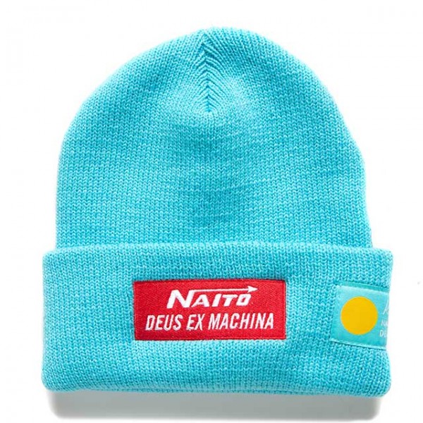 DEUS EX MACHINA hat Naito Beanie in blue