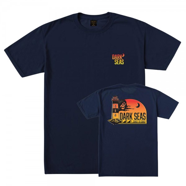 Dark Seas Division T-Shirt FOG Signal in Blau