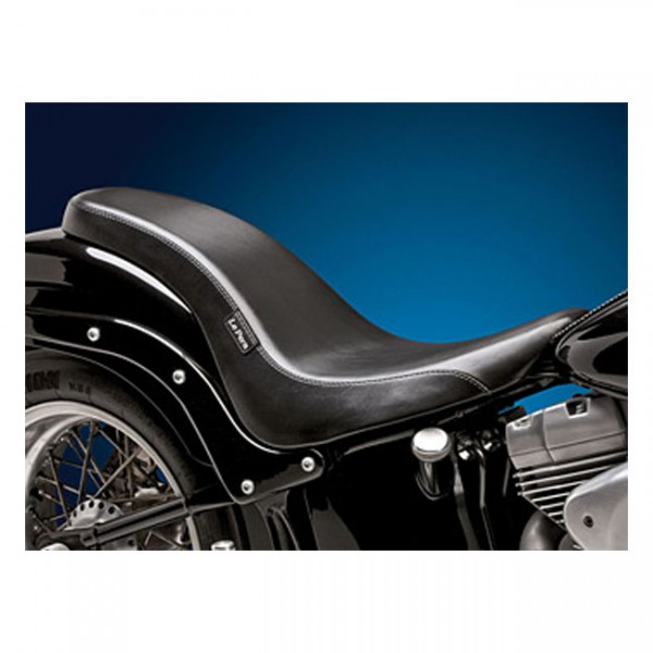 LEPERA Sitz Cobra 2-up seat. Smooth - 06-17 Softail with 200mm rear tire (NU)