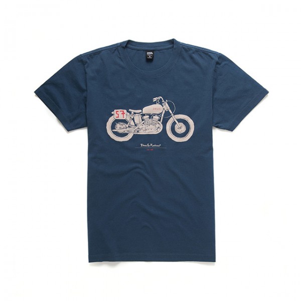 DEUS EX MACHINA t-shirt The Kr Tee in navy blue