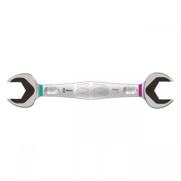 WERA Tools Wrench double open end 30/32 Joker - 30mm and 32mm bolts and nuts