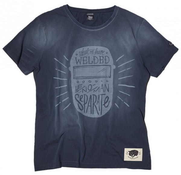 FUEL T-Shirt T-Glove Welder - grau