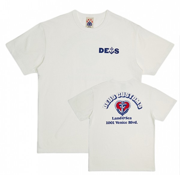 DEUS EX MACHINA T-Shirt Ankor in Weiß