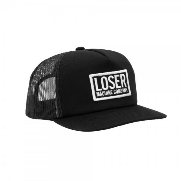 LOSER MACHINE COMPANY hat Good Luck in black