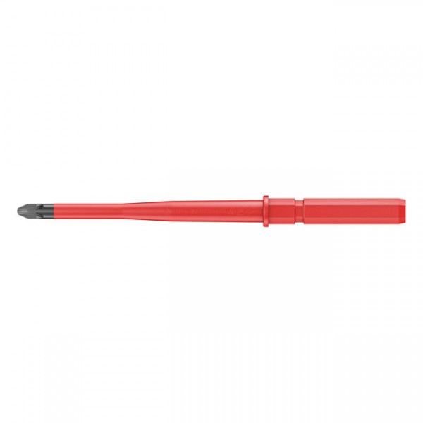 WERA Tools - Compact inter-changeable screwdriver shaft Pozidriv PZ2&quot;