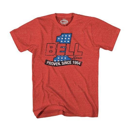 BELL T-Shirt #1 - rot-meliert