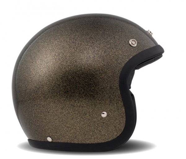DMD Open Face Helmet Vintage Glitter Bronze