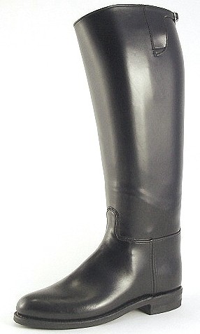 DEHNER Patrol Boot - &quot;Dress&quot; - custom made motorcycle boots black