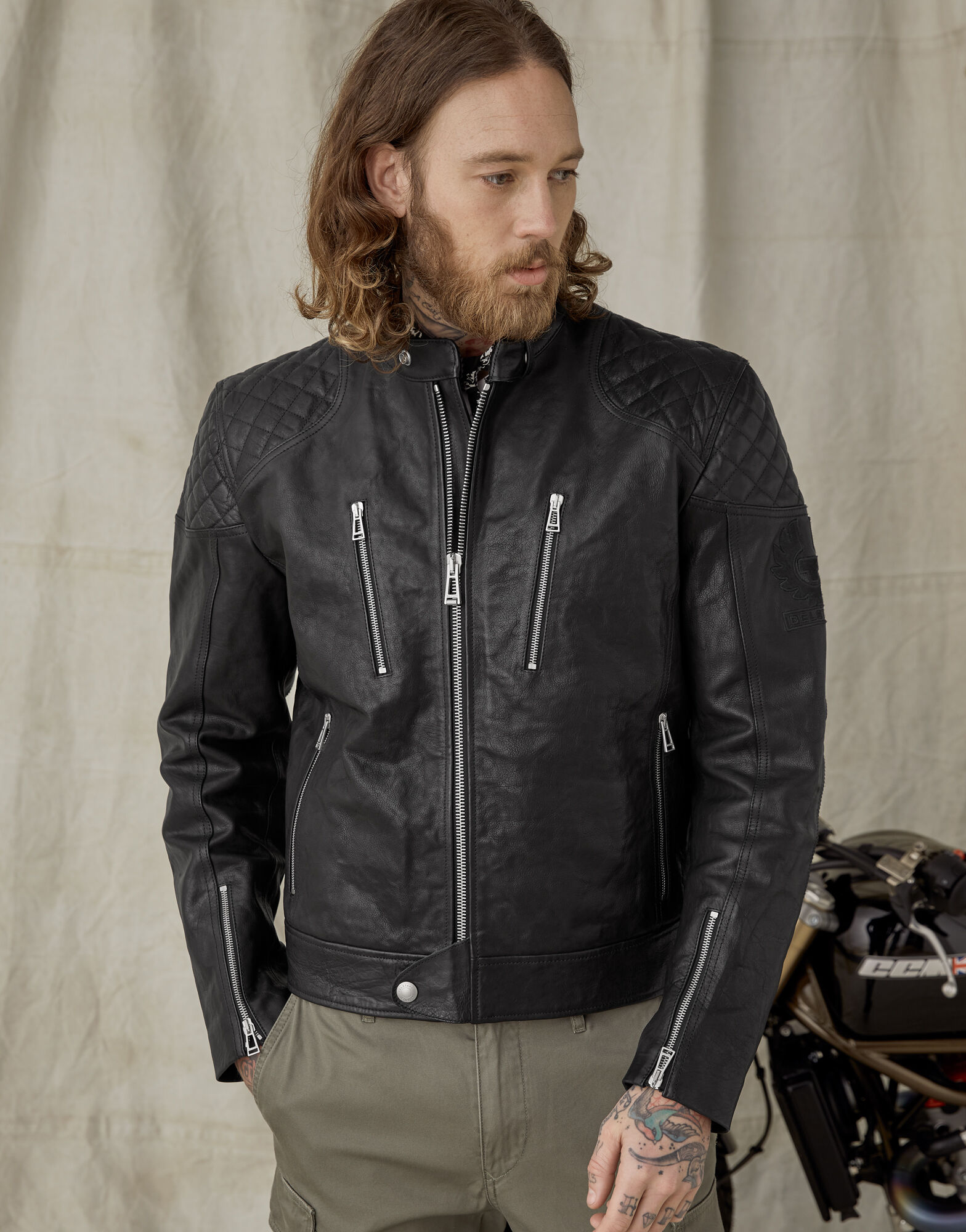 fókusz mérhető Egyszerűség belstaff motorcycle jacket társadalom ...