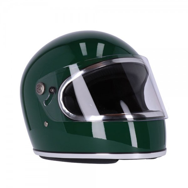 ROEG full face helmet Chase in JD Green with ECE