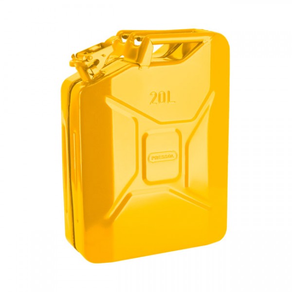 PRESSOL Accessories - Metal jerrycan. Yellow 20 liter&quot;