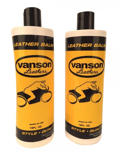 VANSON Leather Care Leather Balm - 16oz