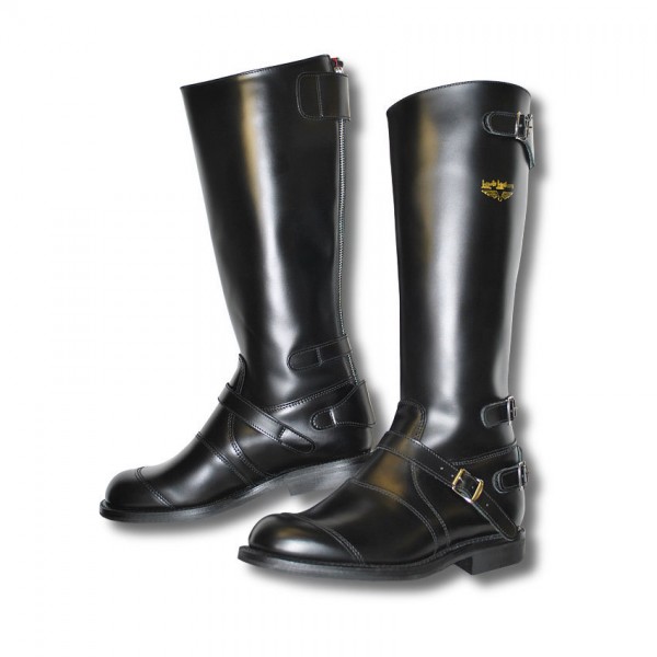 LEWIS LEATHERS Motorcycle Boots - &quot;191 Motorway&quot; - black