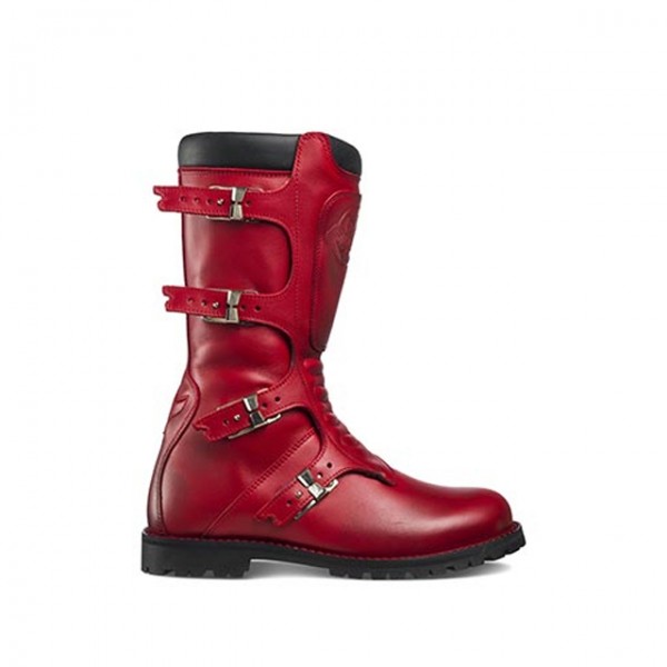 STYLMARTIN motorcycle boots Continental in red